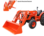 Front End Loader for Kubota MX Series Compact Tractors