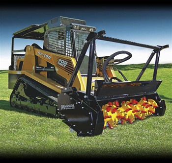 Bradco 72" Magnum Mulcher for Skid Steer, Skidsteer