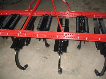 Fred Cain Tractor 13 Shank 3 Point Field Cultivator, Ripper, Tillage Tool, jitterbug, field plow, Bermuda grass plow