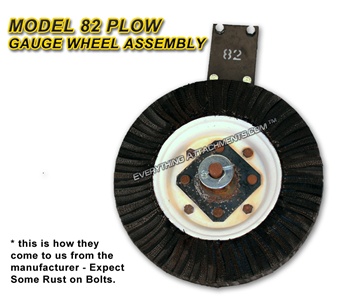 Plow Gauge Wheel Assembly