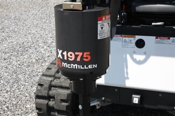 McMillen X1975 Skid Steer, Skidsteer, Planetary Auger Drive Unit, 2 9/16" Round