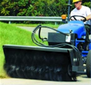 Sweepster Front Mount Hydraulic Drive Sweeper for Compact Tractors
