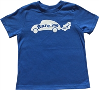 Toddler Crew Neck Short Sleeve with Raring to go logo