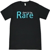 Men's Short Sleeve Crew Neck with Dare to be Rare Logo