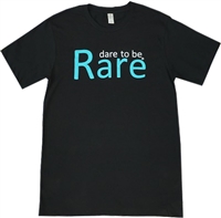 Men's Short Sleeve Crew Neck with Dare to be Rare Logo