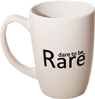 dare to be rare mug-14 oz