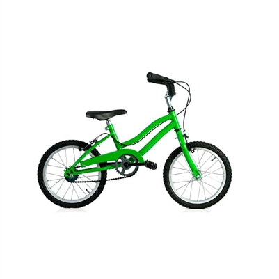 Boys Green Bike