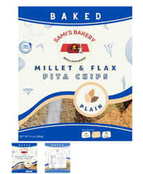 MILLET & FLAX PITA CHIPS PLAIN (321)