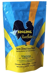 Singing Rooster Organic Whole Coffee Beans