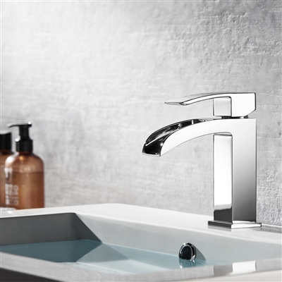 Vinnova Liberty Single-Handle Basin Bathroom Faucet Polished Chrome Finish