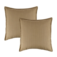 Austin Horn Classics Sunbrella Dupione Bamboo 20-inch Outdoor Pillow (set of 2)