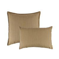 Austin Horn Classics Sunbrella Dupione Bamboo Combo Outdoor Pillow