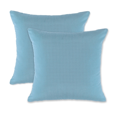 19-inch Square Outdoor/Indoor Zippered Pillow