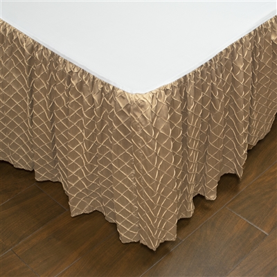 Austin Horn Classics Botticelli Brown Bedskirt