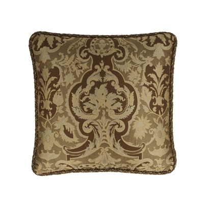 Austin Horn Classics Botticelli Brown 20-inch Pillow