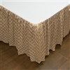 Austin Horn Classics Botticelli Brown Luxury Bedskirt