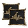 Sherry Kline Cheetah Dynasty 20-inch Decorative Pillows (Set of 2)