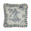 Austin Horn Classics Cosmopolitan Toile 18-inch Framed Pillow