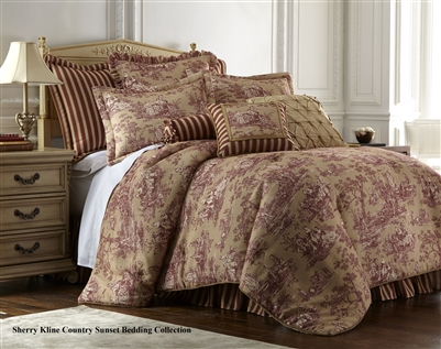 Sherry Kline Country Sunset 4-piece Comforter Set