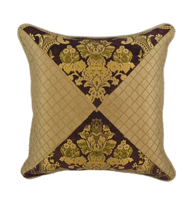 Austin Horn Classics Elizabeth 18-inch Square Pillow