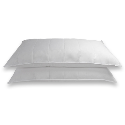 Quilted Feather Sleeping Pillow (set of 2)