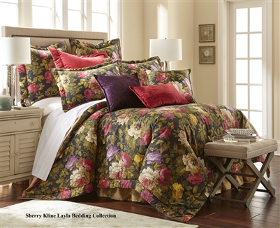 Sherry Kline Layla 3-piece Duvet Set