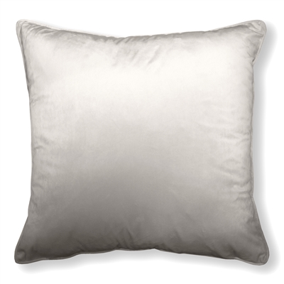 Olivia Quido Ivory 24-inch Velvet Pillow