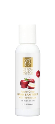 Hand Sanitizer with Moisturizer Apple Crisp Gel, 2 Fluid Ounce (59 ml) by O Skin Care