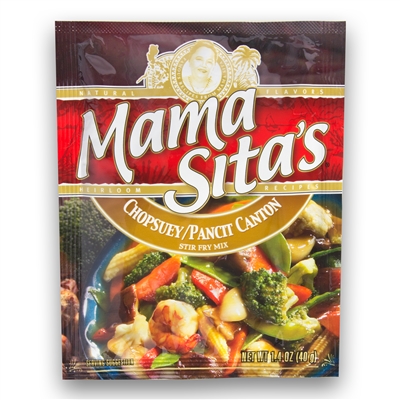 Mama Sita's CHOPSUEY/CANTON Seasoning Mix 40g (Pack of 4)