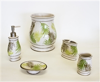 Sherry Kline Sago Palm Bath Accessory 5-piece Set