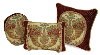 Sherry Kline Corona Decorative Pillows (Set of 3)