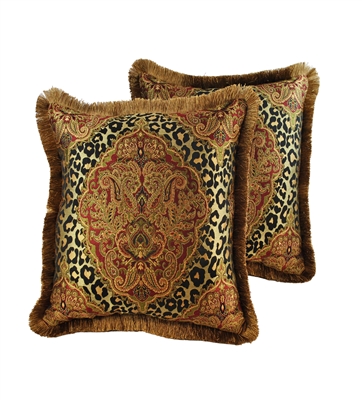 Sherry Kline Tangiers 20-inch Decorative Throw Pillows (Set of 2)