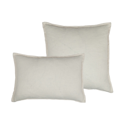 Sherry Kline Lombard Linen Off-white Reversible Combo Pillow