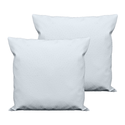 Sherry Kline Orich Faux Leather Dark Ivory 20-inch Decorative Pillow (Set of 2)