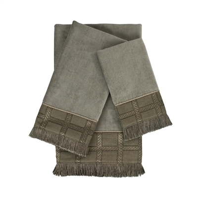 Sherry Kline Landers 3-piece Embellished Towel Set