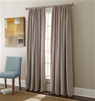 Sherry Kline Elite Velvet 84-inch Silver Grey Window Panel (Pair)