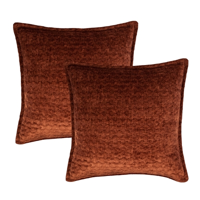 Sherry Kline Santa Cruz Choco 20-inch Decorative Pillow