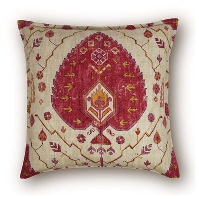 Sherry Kline Jardine Linen 22-inch Decorative Pillow