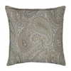 Sherry Kline Springfield Paisley Grey 20-inch Decorative Pillow