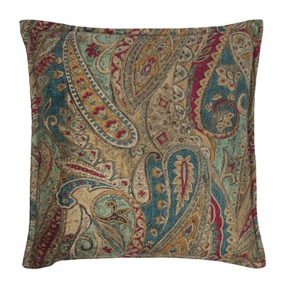 Sherry Kline Springfield Paisley Multi 20-inch Decorative Pillow