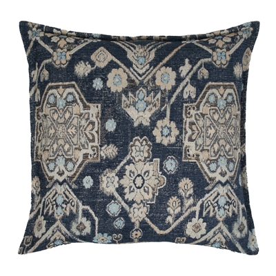 Sherry Kline Keizer Blue 22-inch Decorative Pillow