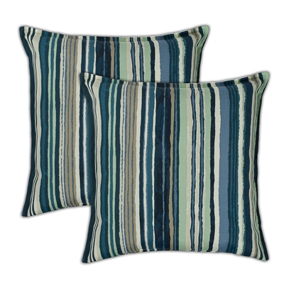 Sherry Kline Lakeview 20-inch Outdoor Pillows (Set of 2)