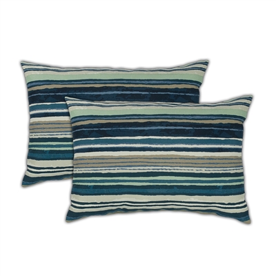 Sherry Kline Lakeview Boudoir Outdoor Pillows (Set of 2)