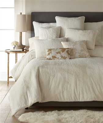 Sherry Kline Fury Tale IVORY 3-piece Comforter Set