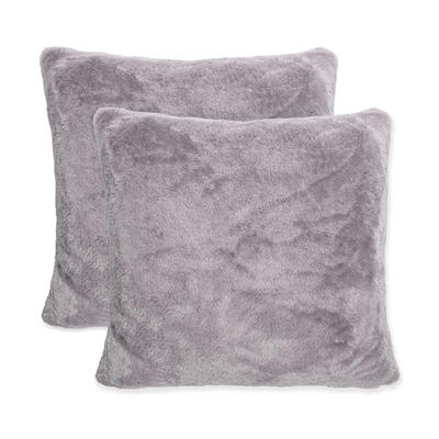 Sherry Kline 26-inch Short Faux Fur Pillow Cover Shell 2-pack