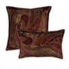 Sherry Kline Springfield Paisley Rust Combo Pillows