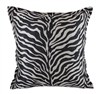 Sherry Kline True Safari Red White Black 18-inch Square Pillow