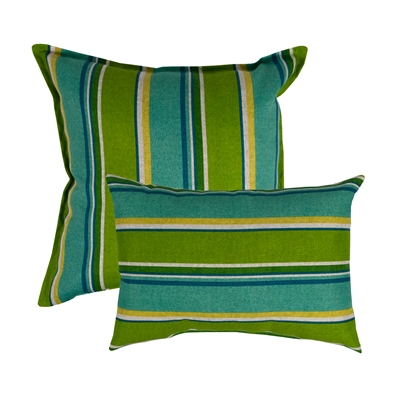 Thread and Weave Riverton Green Combo Outdoor Pillow
