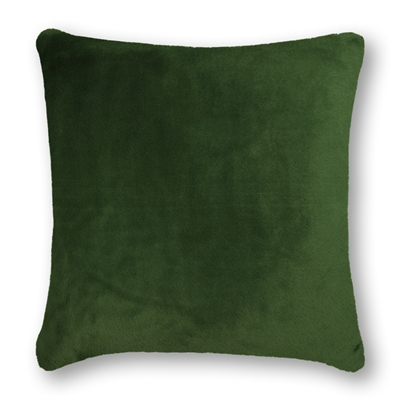 Thread and Weave Fury Tail Emerald 20-inch Faux Fur Pillow