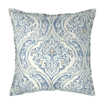 Thread and Weave Magnolia Blue 22-inch Pillow